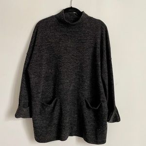 Roots Oversize Mock Turtleneck